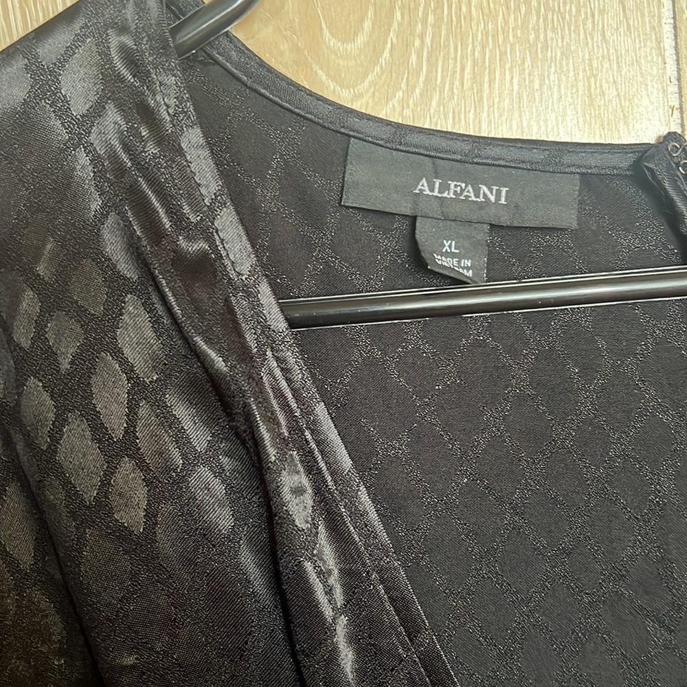 Alfani wrap blouse XL - Picture 2 of 2